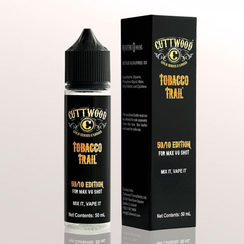 Cuttwood - 50-10 Series - Tobacco Trail 50ml ...