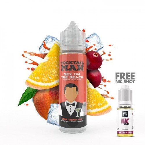 Cocktail Man Sex On The Beach 50ml Short Fill...