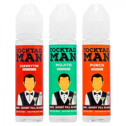 Cocktail Man 150ml Short Fill Juice Pack