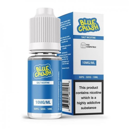 Blue Crush Salt Nicotine 10ml E-Liquid 28 Day