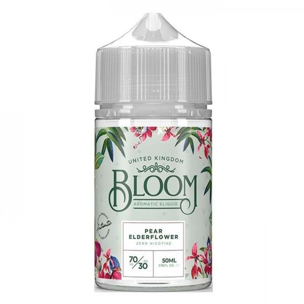 Bloom - Pear Elderflower 50ml Short Fill E-liquid