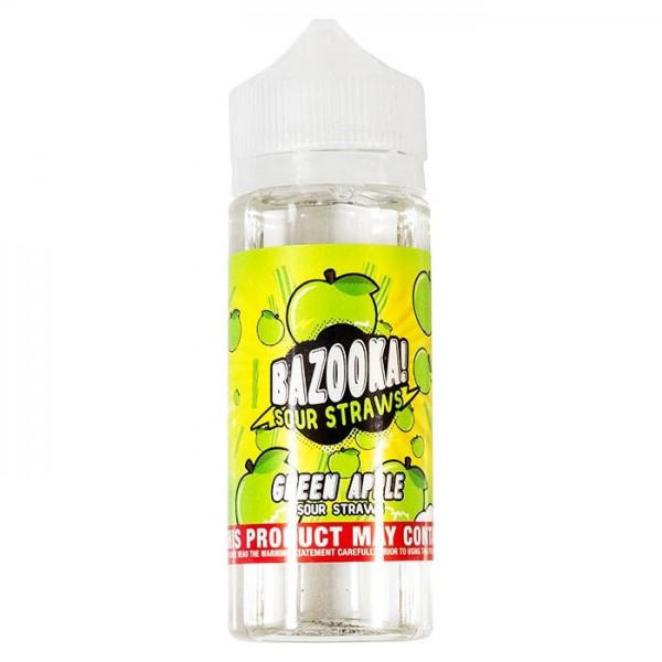 Bazooka - Green Apple 100ml Short Fill E-Liquid