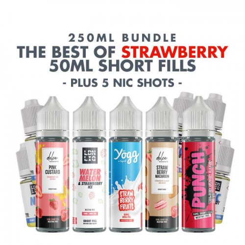 Best of Strawberry E-Liquids Juice Pack - 250...