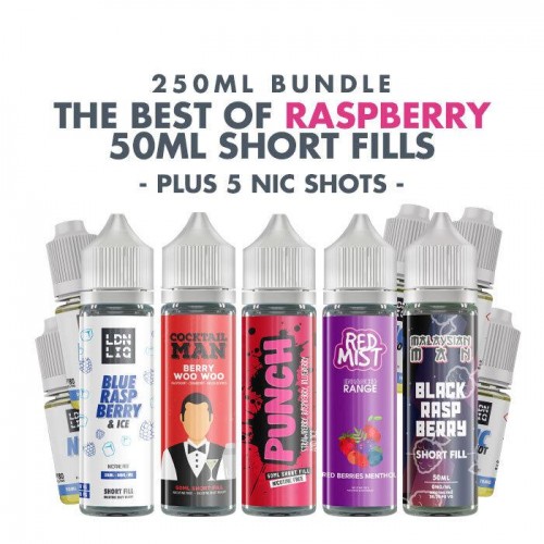 Best of Raspberry E-Liquids Juice Pack - 250m...