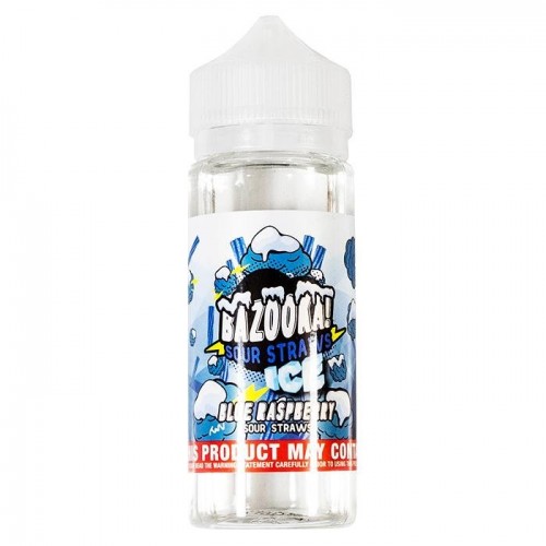 Bazooka Ice - Blue Raspberry 100ml Short Fill...