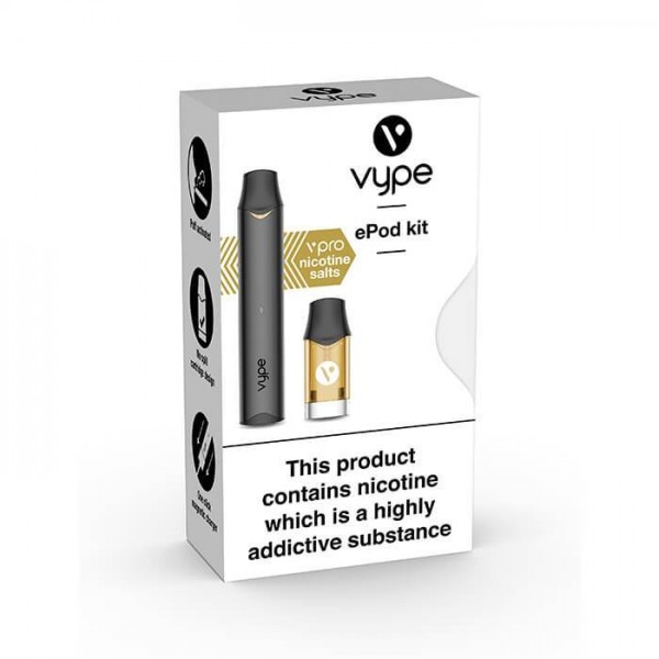 Vype ePod Kit - Tropical Mango - Graphite Black