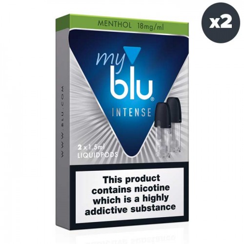 Myblu Liquid Replacement Pods - Menthol - 1.8...