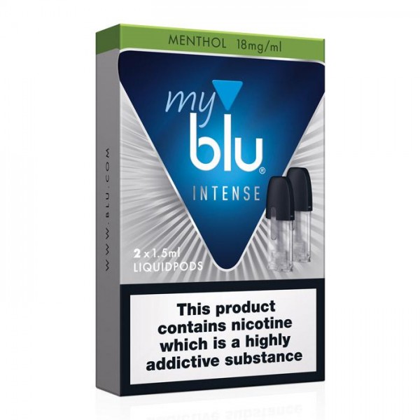 Myblu Liquid Replacement Pods - Menthol - 1.8% NS (Intense)