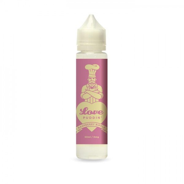 Alfa Labs Love Puddin' - Raspberry Ripple 50ml Short Fill E-liquid