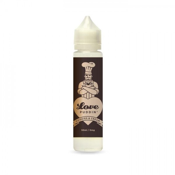 Alfa Labs Love Puddin' - Cookies And Cream 50ml Short Fill E-liquid