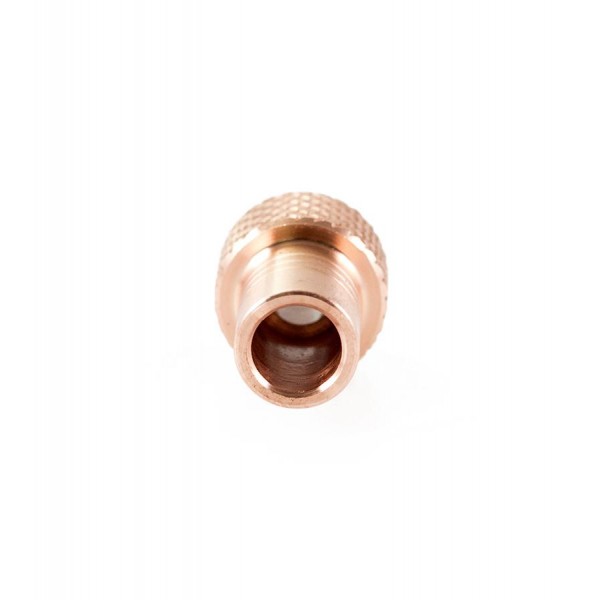 2 Puffs Copper Knurl Drip Tip-Copper