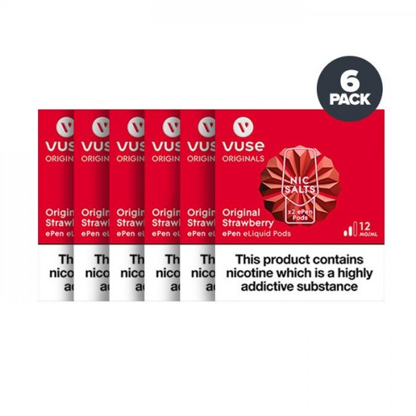 Vuse ePen Nic Salt Refill Pods 6 Pack