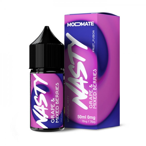 Nasty Juice ModMate Grape & Mixed Berries 50ml Shortfill E-Liquid