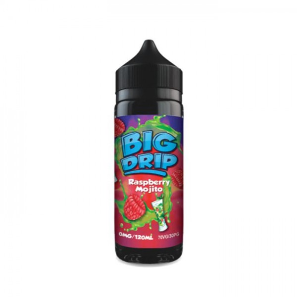 Doozy Vape Big Drip - Raspberry Mojito 100ml Short Fill E-Liquid