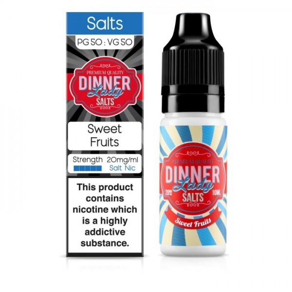 Dinner Lady - Sweet Fruits 10ml Salt Nic E-Liquid