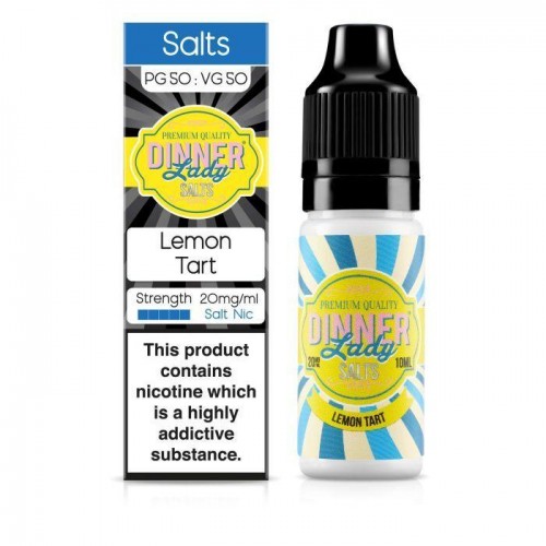 Dinner Lady - Lemon Tart 10ml Salt Nic E-Liqu...