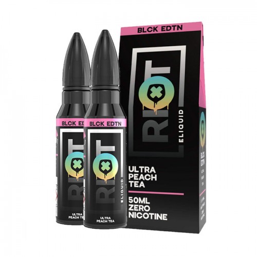 Riot Squad Black Edition Ultra Peach Tea 100m...