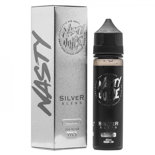 Nasty Tobacco - Silver Blend 50ml Short Fill E-Liquid