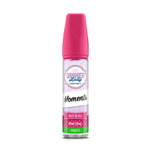 Dinner Lady Moments Razz Blues 50ml Shortfill...