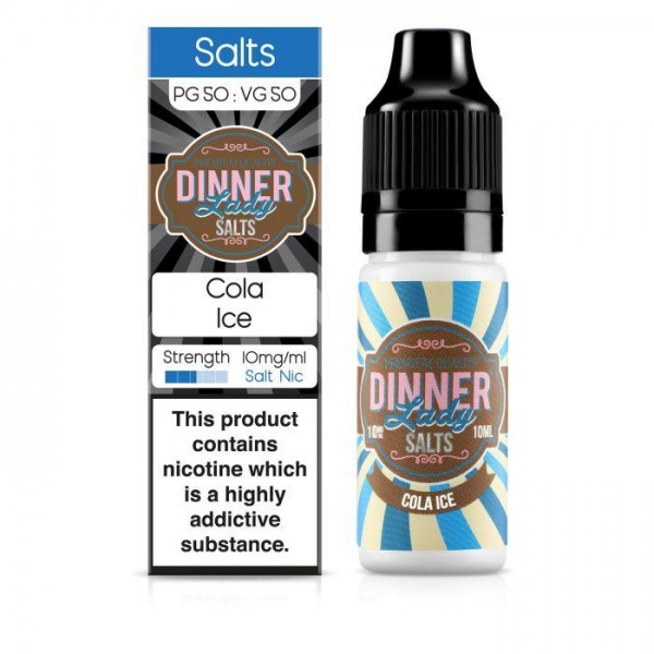 Dinner Lady - Cola Ice 10ml Salt Nic E-Liquid