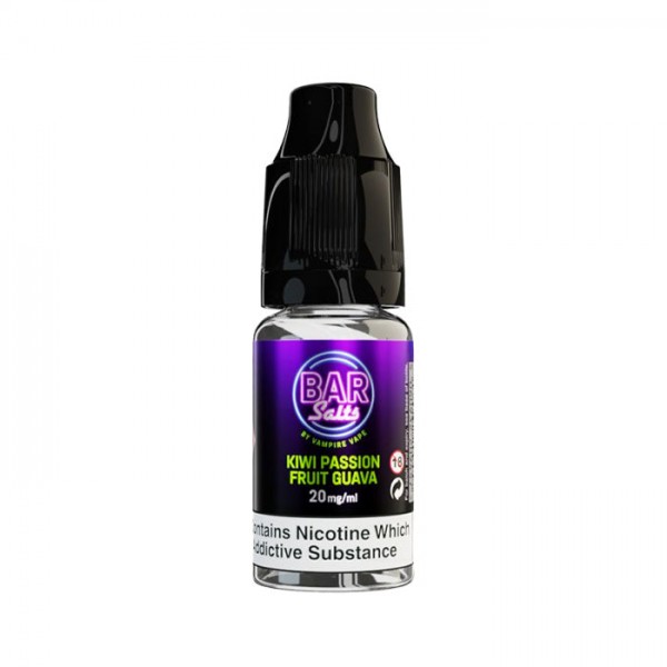 Bar Salts Kiwi Passion Fruit Guava 10ml Nic Salt E-Liquid