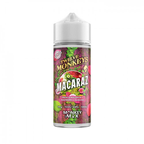 Twelve Monkeys Macaraz 100ml Shortfill E-Liqu...