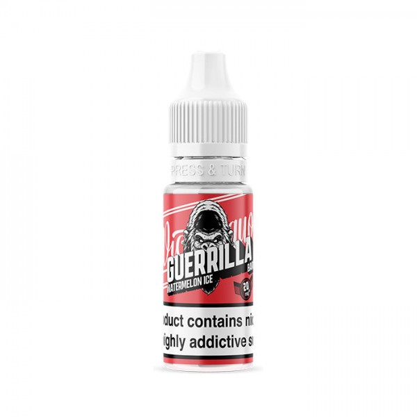 Wick Liquor Guerrilla Bar Watermelon Ice 10ml Nic Salt E-Liquid