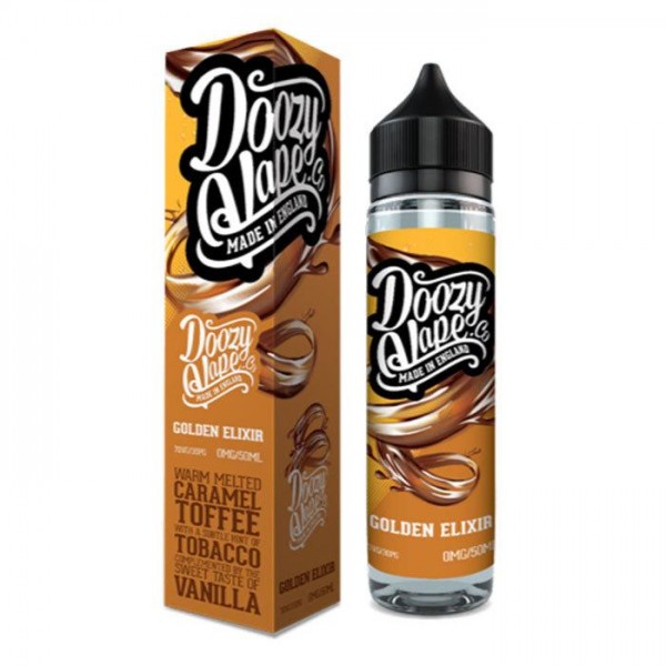 Doozy Vape - Golden Elixir 50ml Short Fill E-Liquid