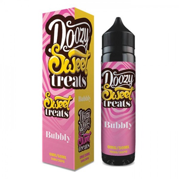 Doozy Vape Sweet Treats - Bubbly 50ml Short Fill E-Liquid