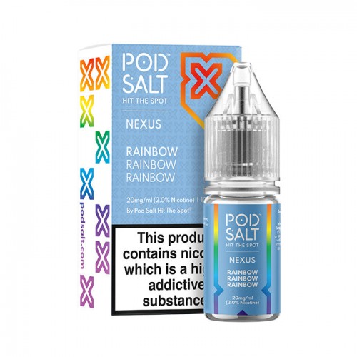 Nexus Rainbow 10ml Nicotine Salt E-Liquid