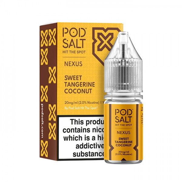 Nexus Sweet Tangerine Coconut 10ml Nicotine Salt E-Liquid