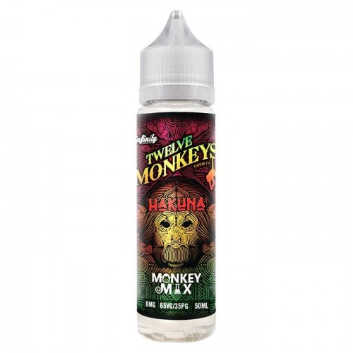 Twelve Monkeys Co - Hakuna 50ml Short Fill E-...