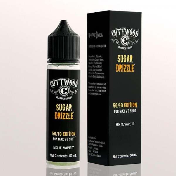 Cuttwood - 50/10 Series - Sugar Drizzle 50ml Short Fill E-Liquid