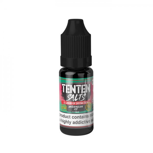 TENTEN Watermelon Ice 10ml Nic Salt E-Liquid