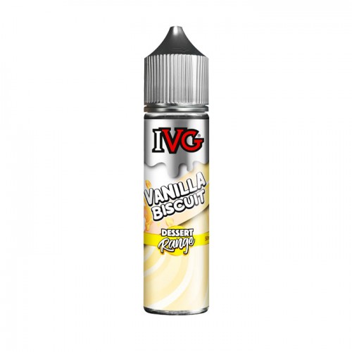 IVG Dessert Range Vanilla Biscuit 50ml