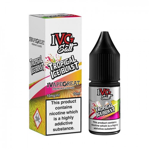 IVG Tropical Ice Blast 10ml Nicotine Salt E-L...