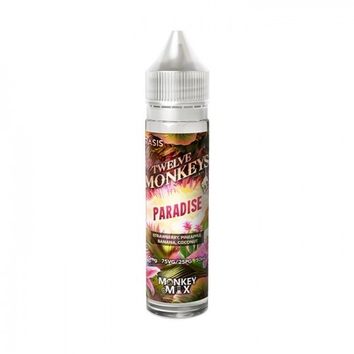 Twelve Monkeys Oasis Paradise 50ml Shortfill ...