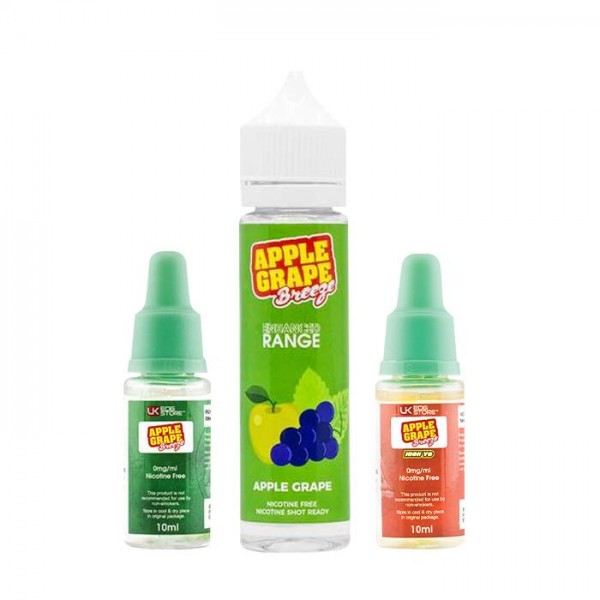 UK ECIG STORE - Apple Grape Breeze High VG 50ml E-Liquid