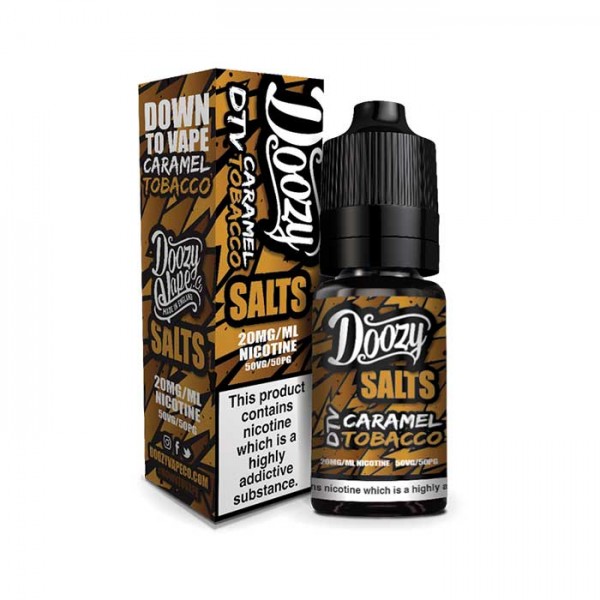 Doozy Salt - Caramel Tobacco 10ml Nic Salt E-Liquid