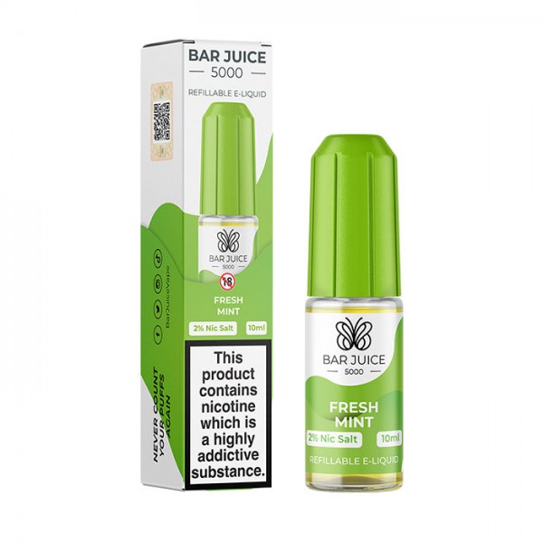 Bar Juice Fresh Mint 10ml Nicotine Salt E-Liquid