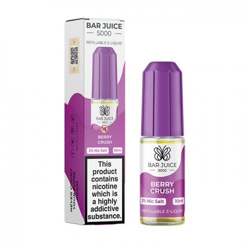 Bar Juice Berry Crush 10ml Nicotine Salt E-Li...