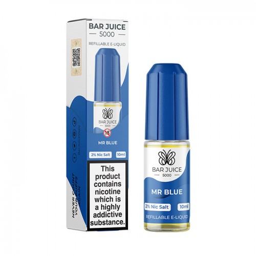 Bar Juice Mr Blue 10ml Nicotine Salt E-Liquid