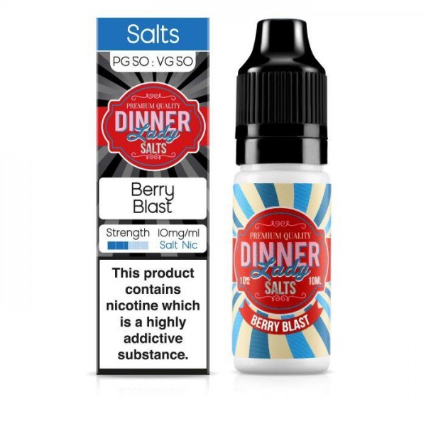 Dinner Lady - Berry Blast 10ml Salt Nic E-Liquid