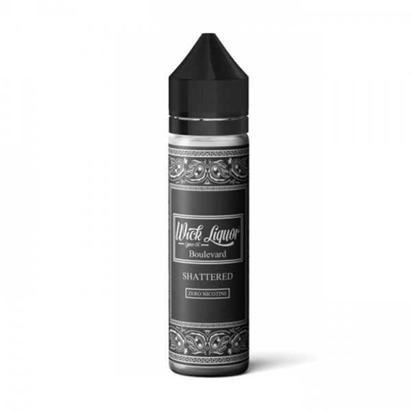 Wick Liquor - Boulevard Shattered Big Block 50ml Shortfill E-Liquid