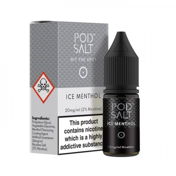 Pod Salt Ice Menthol 10ml Nicotine Salt E-Liq...