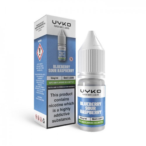 VYKO Bar Blueberry Sour Raspberry 10ml Nicoti...