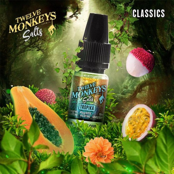 Twelve Monkeys Salts Tropika 10ml E-Liquid