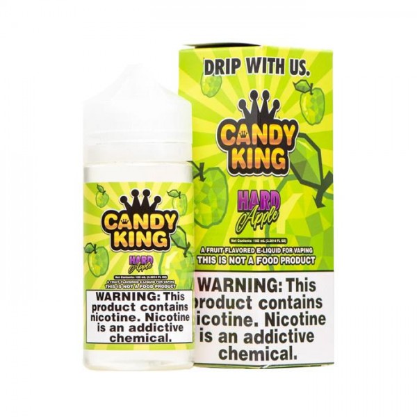 Candy King Hard Apple 100ml Short Fill E-Liqu...