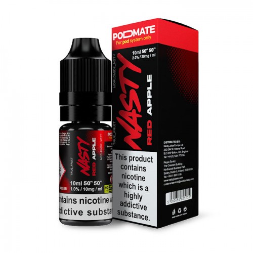 Nasty Juice PodMate Red Apple 10ml Nicotine S...