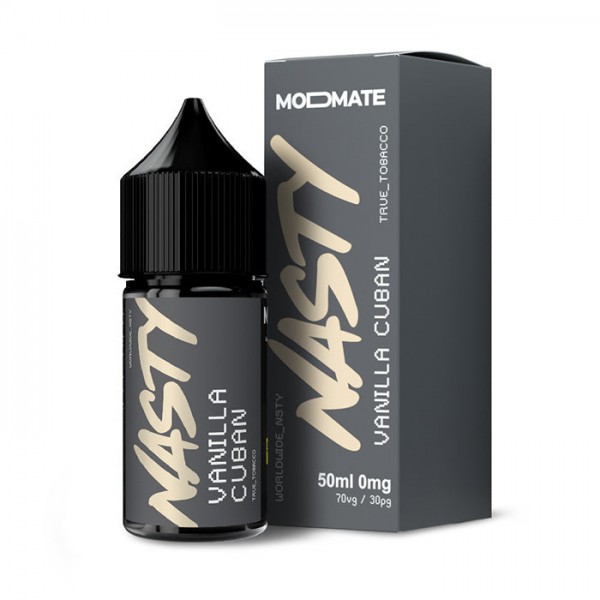 Nasty Juice ModMate Vanilla Cuban 50ml Shortfill E-Liquid